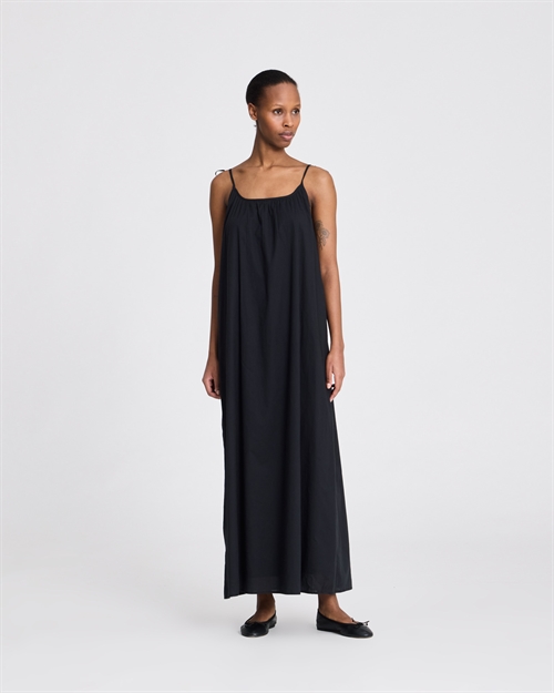GAI + LISVA LEA VOILE DRESS BLACK